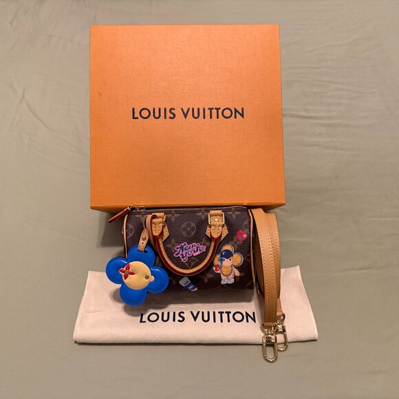 New LOUIS VUITTON 57th Street NYC Nano Speedy Exclusive Limited Edition Bag - Picture 16 of 16